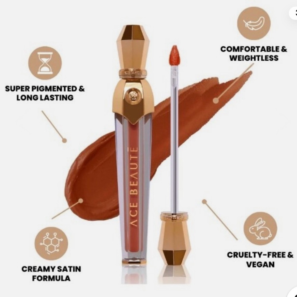 2/$25 ACE BEAUTÉ POUT PERFECT LIQUID LIPSTICK “MANIFEST” - BRAND NEW in the box!